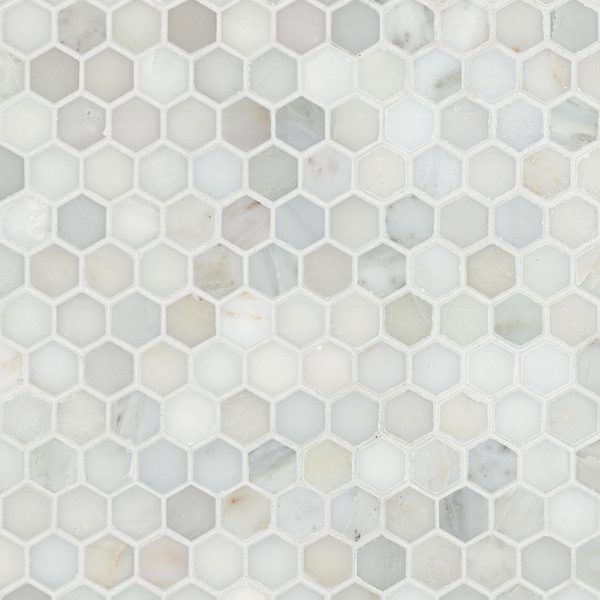 MSI Calacatta Gold 1" Hexagon Polished