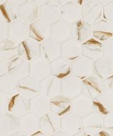 MSI Calacatta Gold Matte 2" Hexagon
