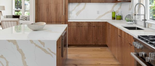 MSI Quartz - Calacatta Leon Gold