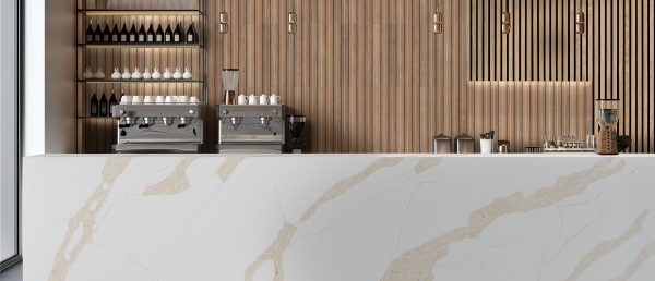 MSI Quartz - Calacatta Leon Gold