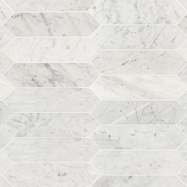 MSI Carrara White 3x12 Picket Honed