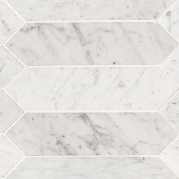 MSI Carrara White 3x12 Picket Honed