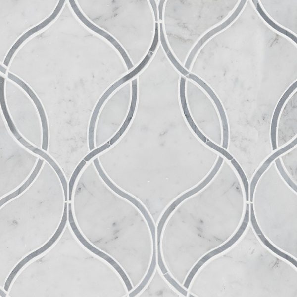 MSI Carrara White Ellipsis Polished 10mm