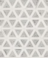 MSI Carrara White Faceted Polished