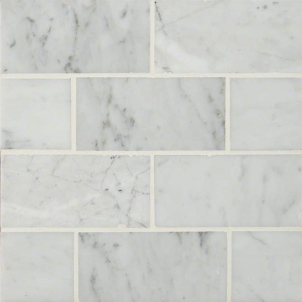 MSI Carrara White 3x6 Polished