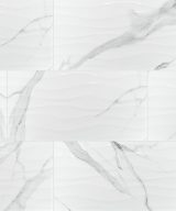 MSI Collections Dymo Statuary Wavy White 12x24 Glossy