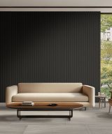 MSI Acoustic Wood Slat - Ebony Acoustic Wood Slat Panels 9.5 in x 94.5 in