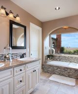 MSI Ivory Travertine 3/4x3/4x12 Honed Pencil Molding