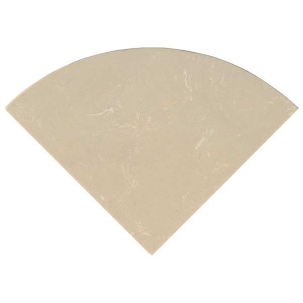 MSI Engineered Beige 18" Radius Seat Polished