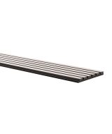 MSI Acoustic Wood Slat - Fog Acoustic Wood Slat Panels 9.5 in x 94.5 in