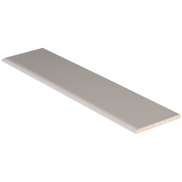 MSI Trim & Accessory Pieces Gray Glossy 4x16 Bull Nose