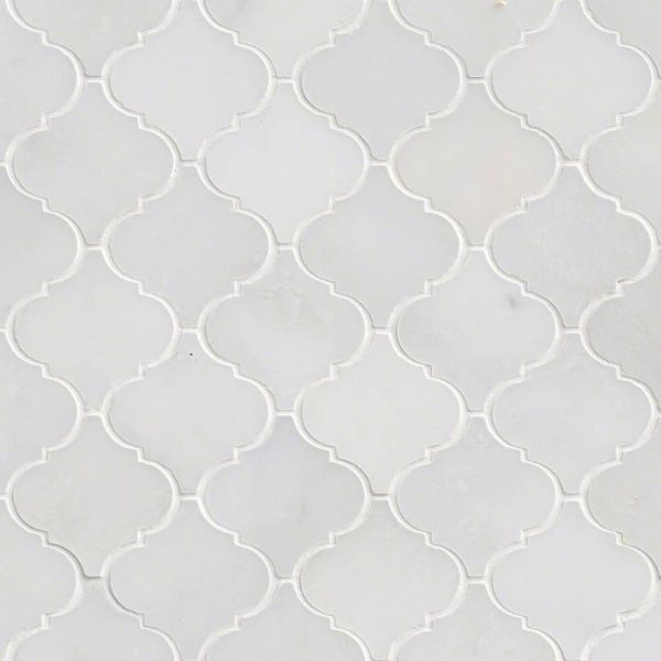 MSI Greecian White Arabesque Pattern Polished