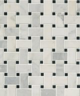 MSI Greecian White Basketweave Pattern Polished