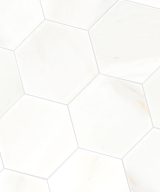 MSI Greecian White 8" Hexagon Polished