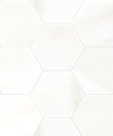 MSI Greecian White 8" Hexagon Polished