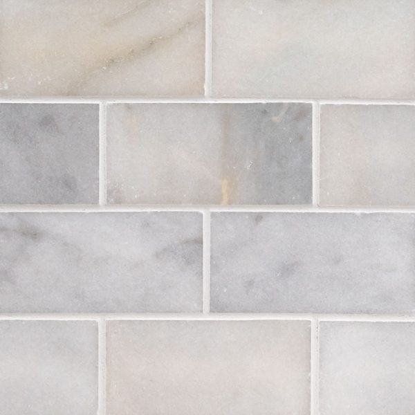 MSI Greecian White Marble Subway Tile 3x6