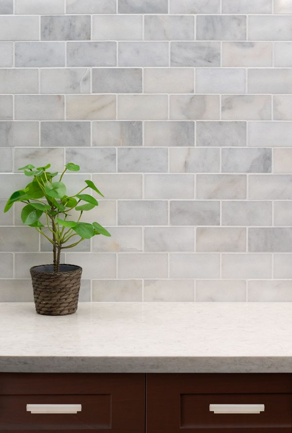 MSI Greecian White Marble Subway Tile 3x6