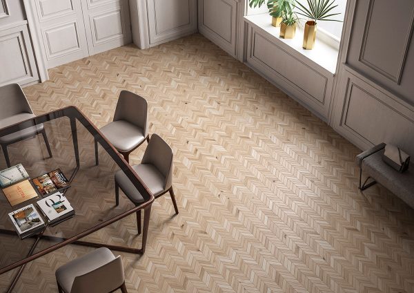 MSI Havenwood Beige Chevron Mosaic 12X15