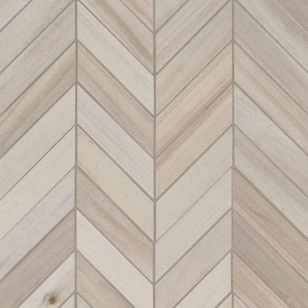 MSI Havenwood Dove Chevron Mosaic 12x15