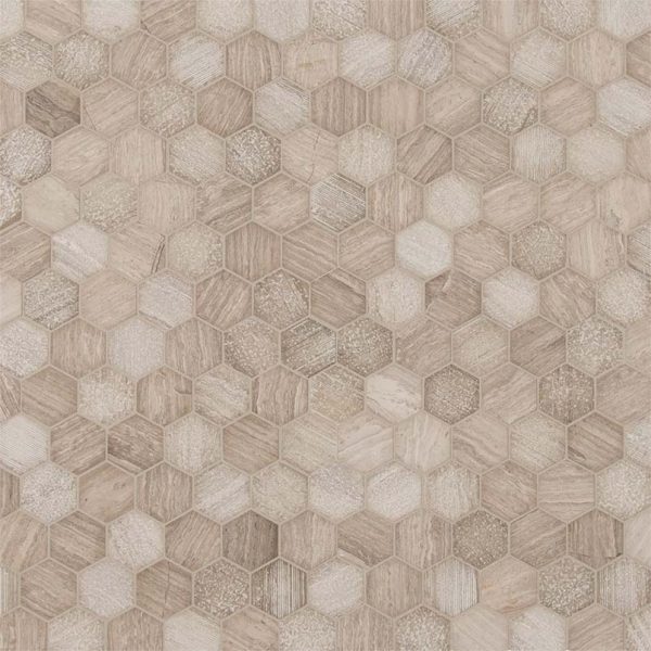 MSI Honey Comb 2" Hexagon Multi Finish