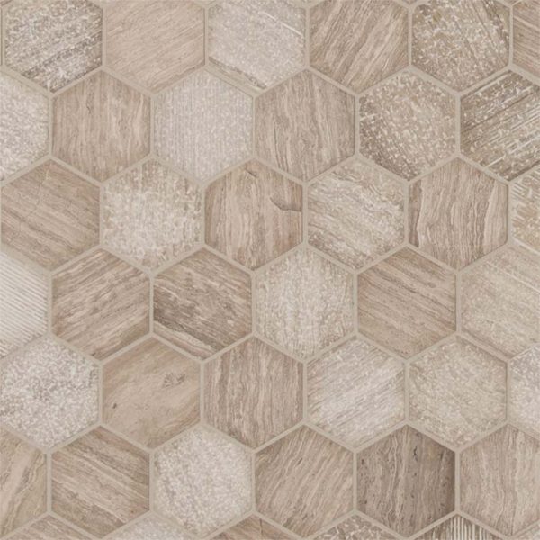 MSI Honey Comb 2" Hexagon Multi Finish
