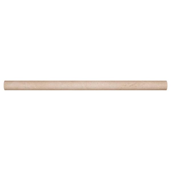MSI Ivory Travertine 3/4x3/4x12 Honed Pencil Molding