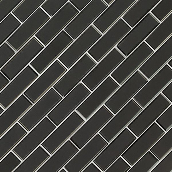 MSI Metallic Gray Bevel Subway 8mm