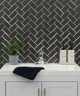 MSI Metallic Gray Bevel Herringbone