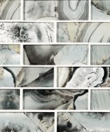 MSI Midnight Agate 2x6 Subway Glass