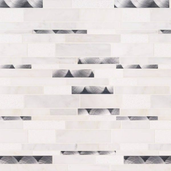 MSI Moderno Blanco Interlocking 12x18 Pattern 8mm