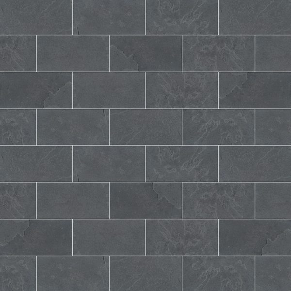 MSI Montauk Black Subway Tile 3x6