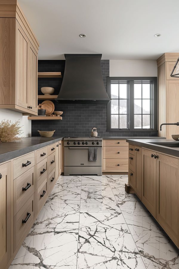 MSI Montauk Black Subway Tile 3x6