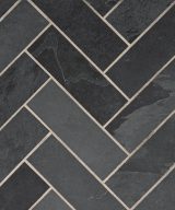 MSI Montauk Black Subway Tile 4x12