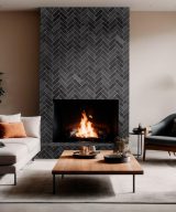 MSI Montauk Black Subway Tile 4x12