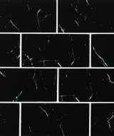 MSI Nero Marquina Glass 3x6x8mm