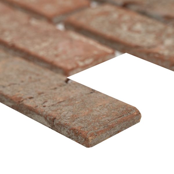 MSI BrickStaks® Noble Red Clay Brick 2.25x7.5