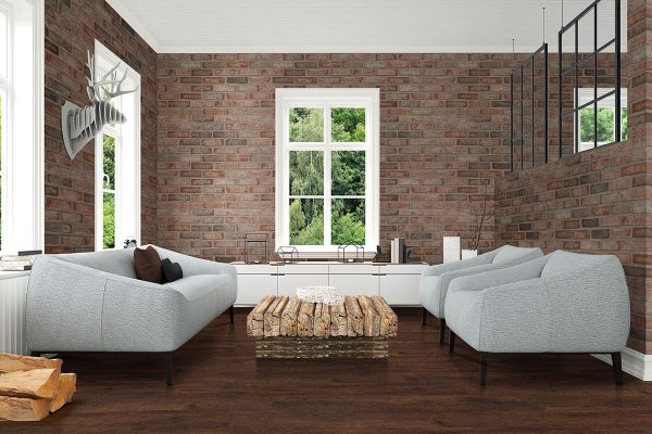MSI BrickStaks® Noble Red Clay Brick 2.25x7.5