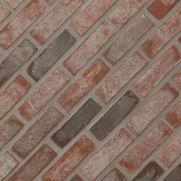 MSI BrickStaks® Noble Red Clay Brick 2.25x7.5