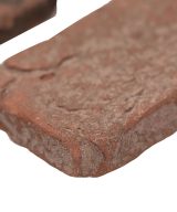 MSI BrickStaks® Noble Red Clay Brick Herringbone