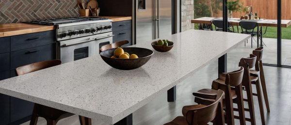 MSI Quartz - Peppercorn White
