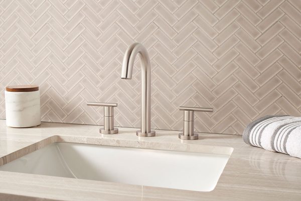 MSI Portico Pearl Herringbone Pattern 8mm