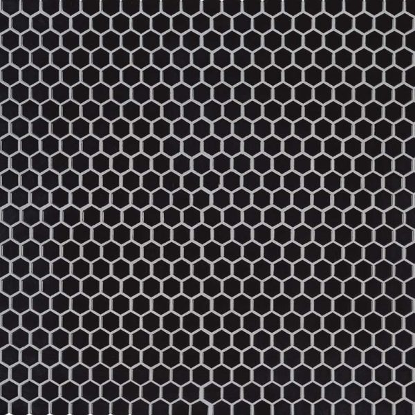 MSI Retro Nero 1" Hexagon 6mm Glossy