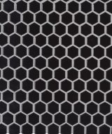 MSI Retro Nero 1" Hexagon 6mm Glossy