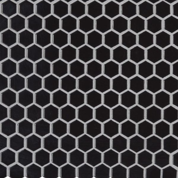 MSI Retro Nero 1" Hexagon 6mm Glossy