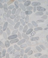 MSI Sliced Carrara White Pebble