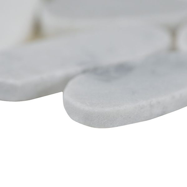 MSI Sliced Carrara White Pebble