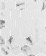MSI STATUARIO MATTE 2X2 HEXAGON MOSAIC