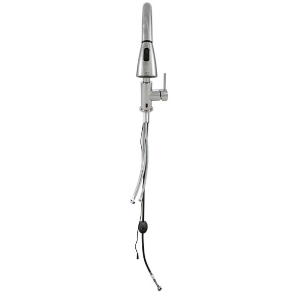 MSI - Touch-less Infrared Sensor Kitchen Faucet - 811 Chrome Single Hole or Three Hole