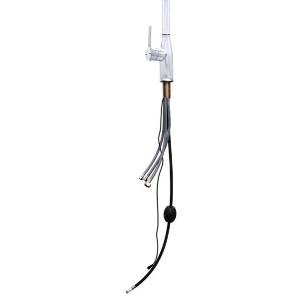 MSI - Touch-less Infrared Sensor Kitchen Faucet - 812 Chrome Single Hole or Three Hole