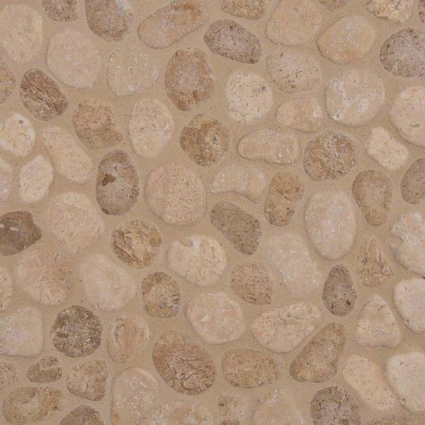 MSI Travertine Blend Pebbles 10mm